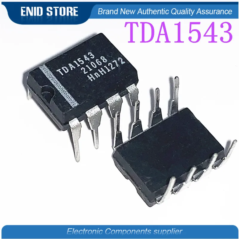 5 шт./лот TDA1543 TDA1543A 1543 DIP8 | Электронные компоненты и принадлежности