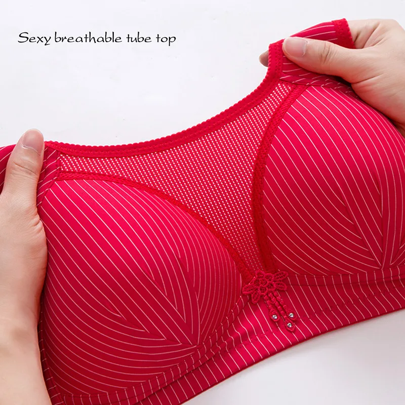 Full cup bra showing small underwear summer ultra-thin bra adjustable cotton large size breathable bra gathered
Full cup bra showing small underwear summer ultra-thin bra adjustable cotton large size breathable bra gathered