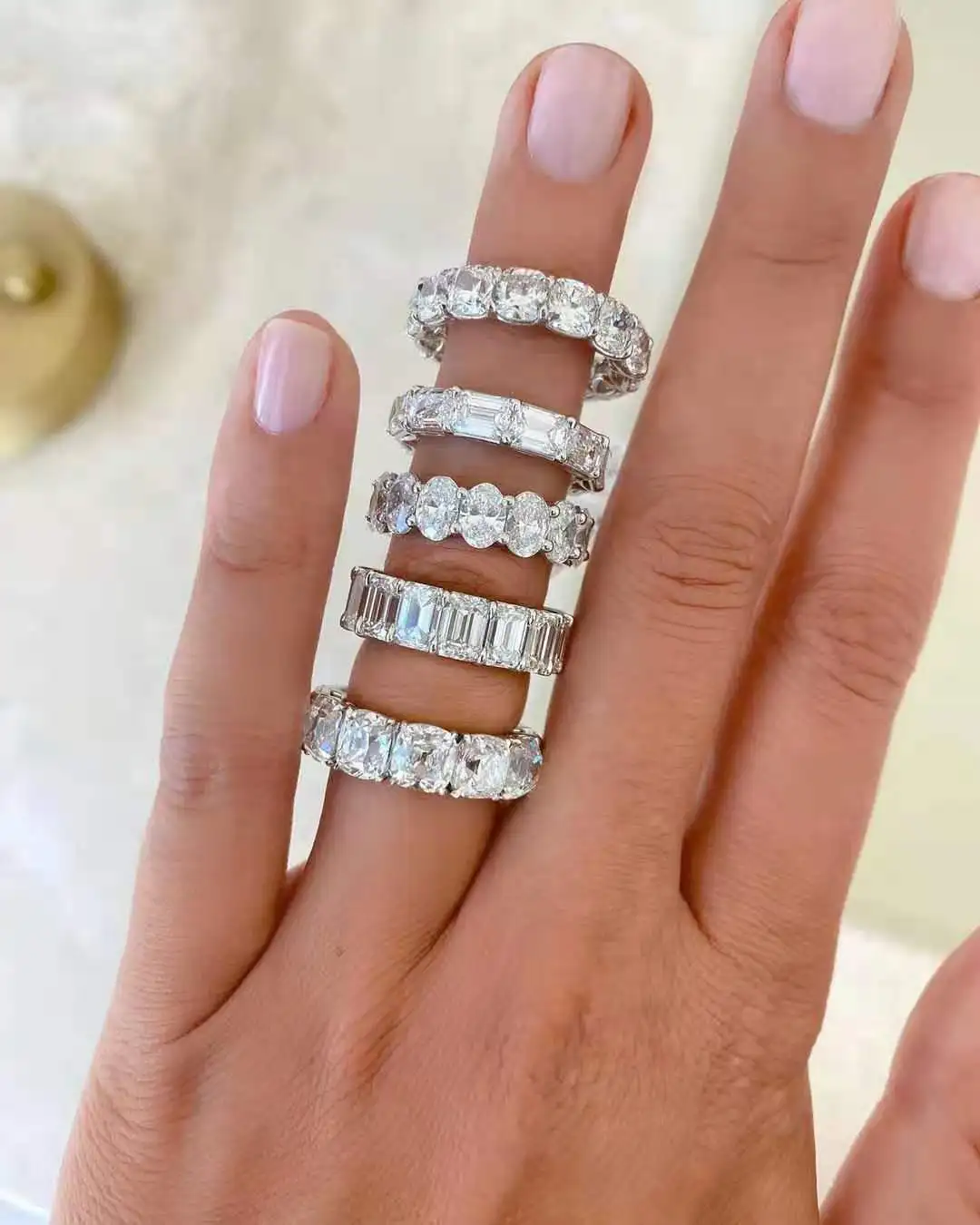 2022 New Arrivals Luxury Princess Emerald Cut silver color aesthetic Eternity Band Ring for Wedding Women Party Gift Jewelry Z18
2022 New Arrivals Luxury Princess Emerald Cut silver color aesthetic Eternity Band Ring for Wedding Women Party Gift Jewelry Z18
