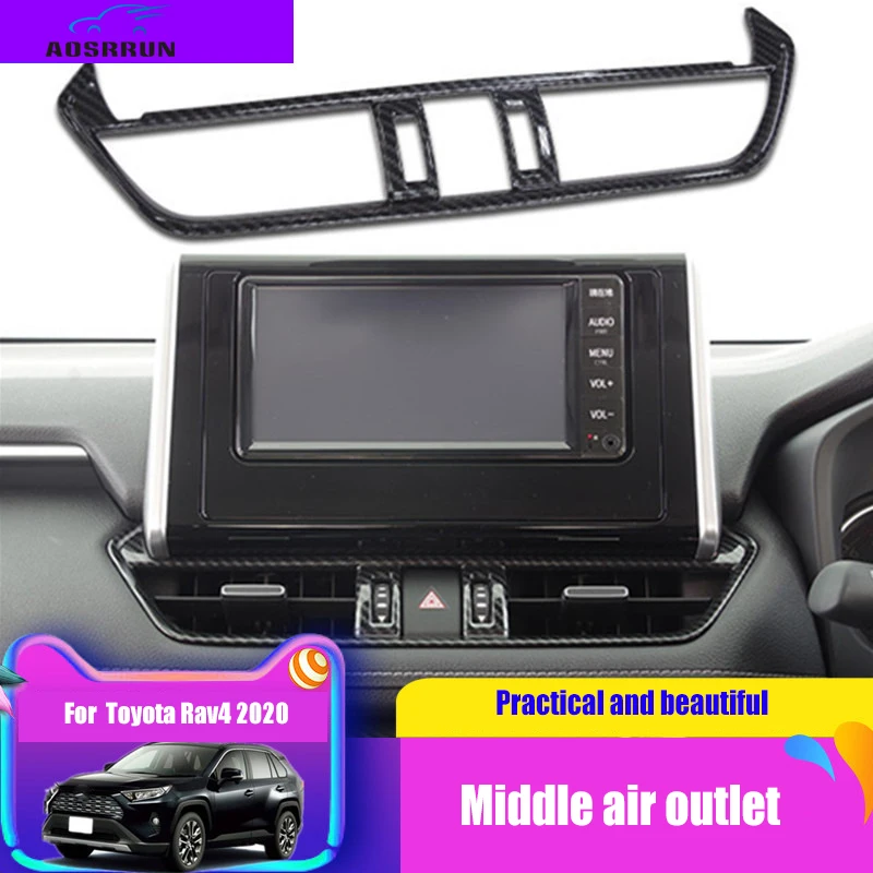 Аксессуары для автомобилей Toyota RAV4 RAV 4 XA50 2019 2020 декоративные решетки вентиляции в