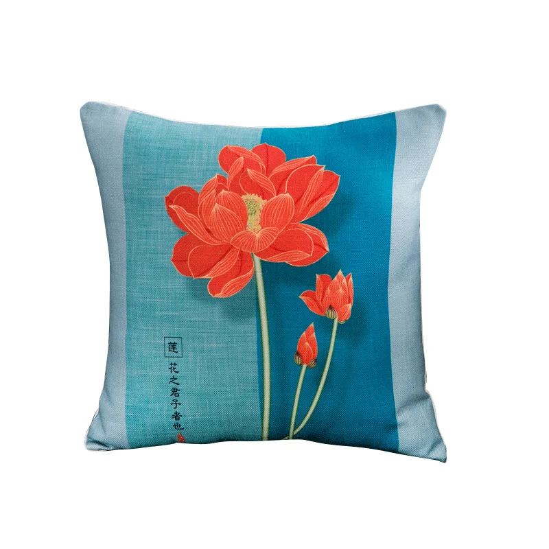 Retro Chinese Pillow Covers Lotus Sofa Cushion Cover Decorative Cushion Cover Best Sofa Decoration
Retro Chinese Pillow Covers Lotus Sofa Cushion Cover Decorative Cushion Cover Best Sofa Decoration