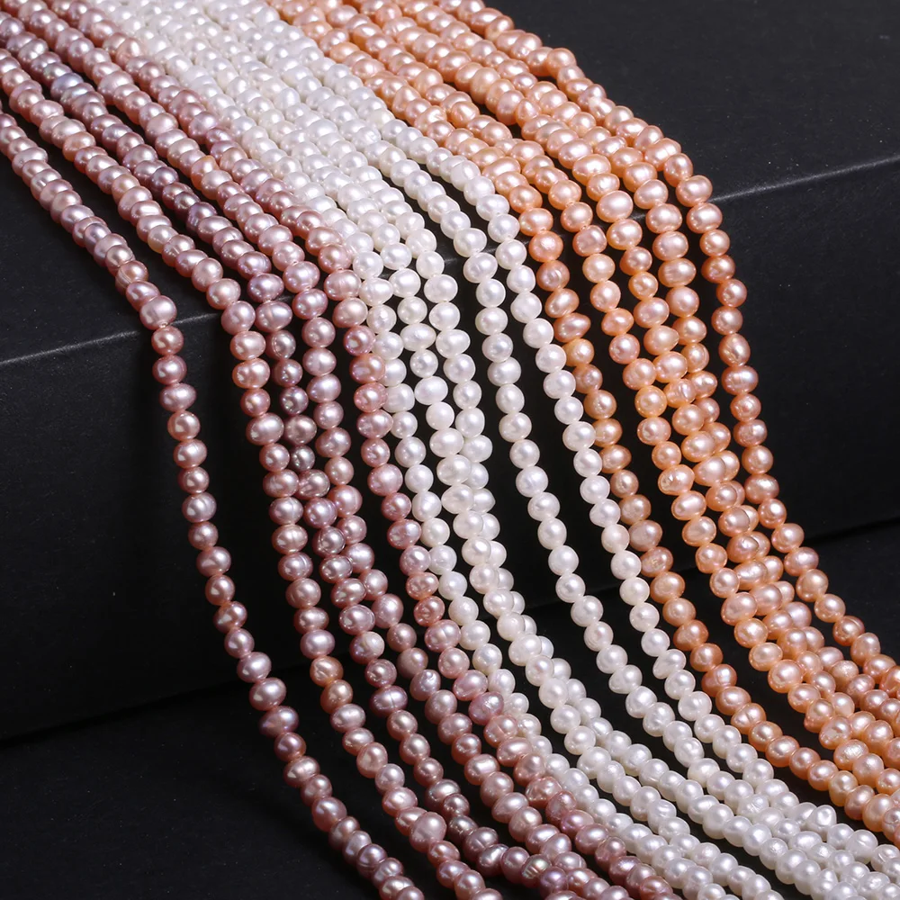 Natural Freshwater Pearl Beads High Quality Potato Shape Punch Loose Beads for DIY Elegant Necklace Bracelet Jewelry Making 36cm
Natural Freshwater Pearl Beads High Quality Potato Shape Punch Loose Beads for DIY Elegant Necklace Bracelet Jewelry Making 36cm