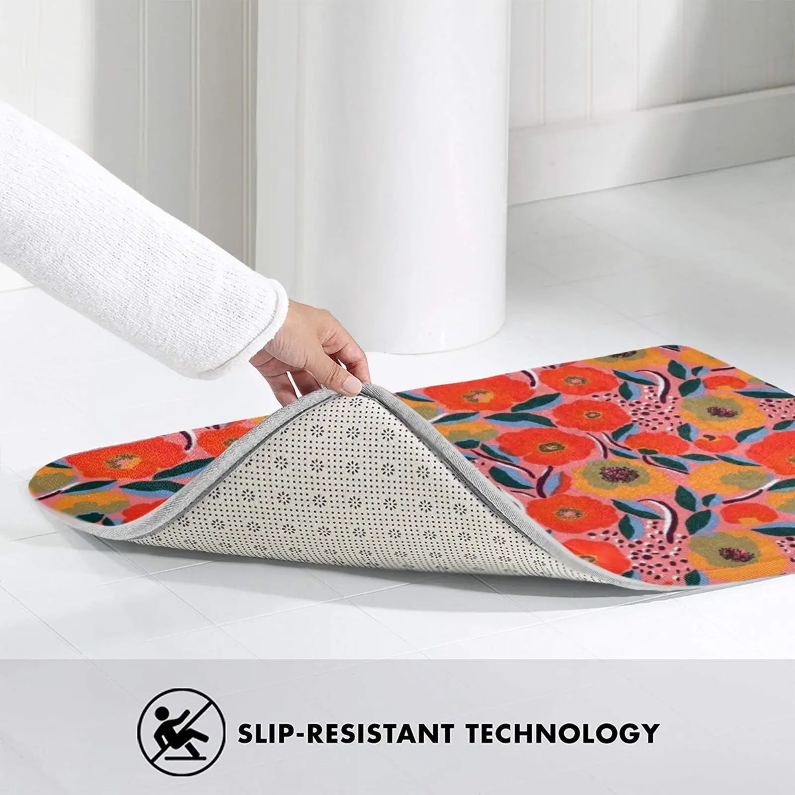 Floral Design Carpet Mat Rug Cushion Soft Non - Slip Lokki White Scandinavian Scandi Sweden Swedish
Floral Design Carpet Mat Rug Cushion Soft Non - Slip Lokki White Scandinavian Scandi Sweden Swedish