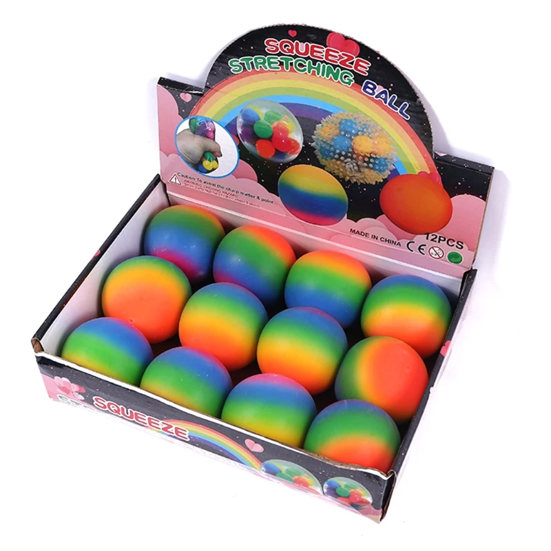 Stress Ball Relieve Anxiety Fidgets Toy Adults Teens Toy Creative Colorful Vent Ball Decompression Toy Men Women
Stress Ball Relieve Anxiety Fidgets Toy Adults Teens Toy Creative Colorful Vent Ball Decompression Toy Men Women