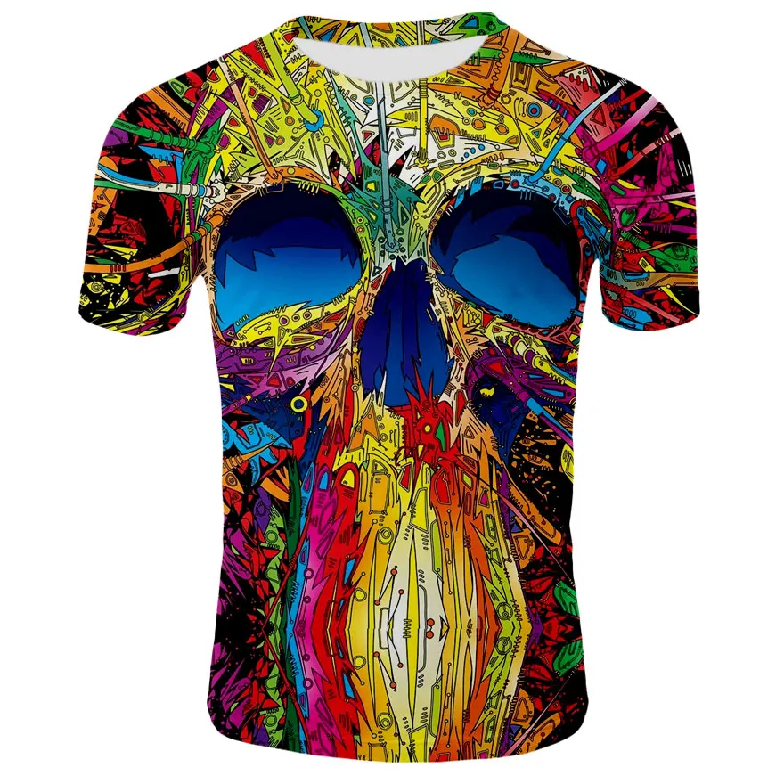 2020 New Skull Print T-Shirt Men'S Skull T-Shirt Punk Rock T-Shirt Gun T-Shirt Printed T-Shirt Retro Men'S Summer Top
2020 New Skull Print T-Shirt Men'S Skull T-Shirt Punk Rock T-Shirt Gun T-Shirt Printed T-Shirt Retro Men'S Summer Top