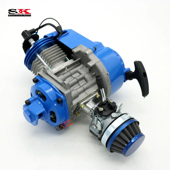 BLUE Perfor mance 49cc Engine Mini Moto Quad ATV Pocket Bike
BLUE Perfor mance 49cc Engine Mini Moto Quad ATV Pocket Bike