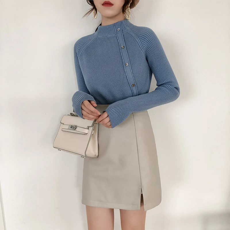 Women's Knitted Cardigans Fashion Solid Single Breasted Long Sleeve Loose Top Casual Sweater Round Neck Female Tops Blouses
Women's Knitted Cardigans Fashion Solid Single Breasted Long Sleeve Loose Top Casual Sweater Round Neck Female Tops Blouses