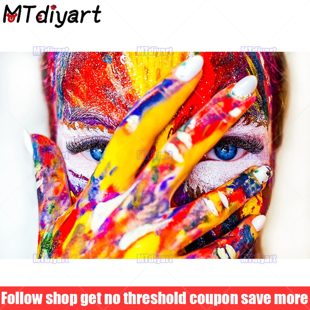 5D Diy Diamond Painting Kit Handmade Needlework Woman Colorful Wall Stickers Art Set Embroidery Mosaic Rhinestone Picture
5D Diy Diamond Painting Kit Handmade Needlework Woman Colorful Wall Stickers Art Set Embroidery Mosaic Rhinestone Picture