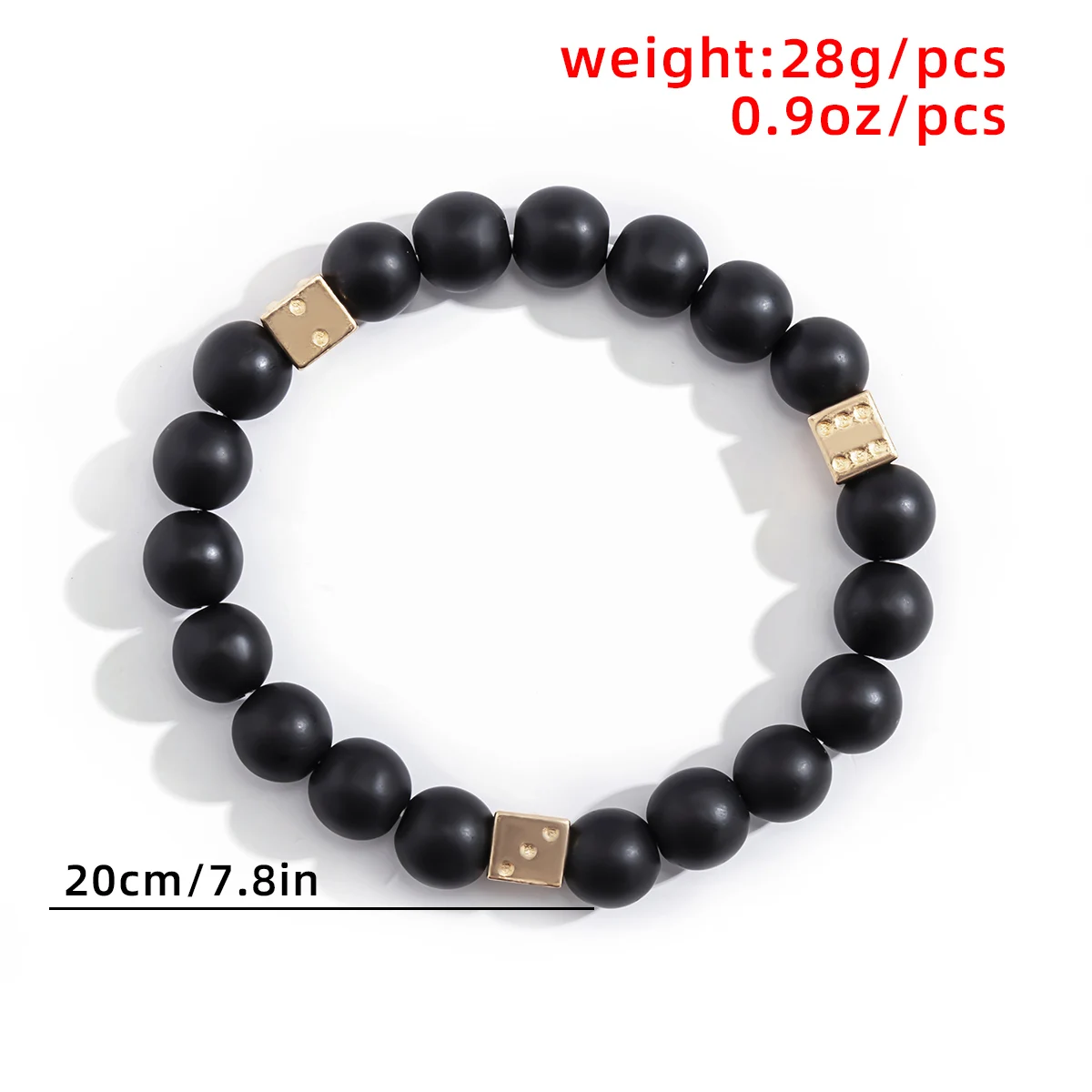 Gothic Geometric Dice Handmade Beaded Bracelets Bangles For Women Man Fashion Creative Statement Accessories Charm Jewelry Gift
Gothic Geometric Dice Handmade Beaded Bracelets Bangles For Women Man Fashion Creative Statement Accessories Charm Jewelry Gift