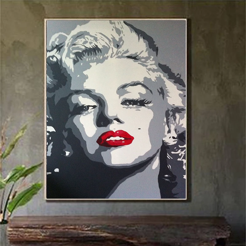 Marilyn Monroe Poster On Wall Classical Sexy Woman Canvas Picture Art Prints Abstract Figure Portrait Room Decor Painting
Marilyn Monroe Poster On Wall Classical Sexy Woman Canvas Picture Art Prints Abstract Figure Portrait Room Decor Painting