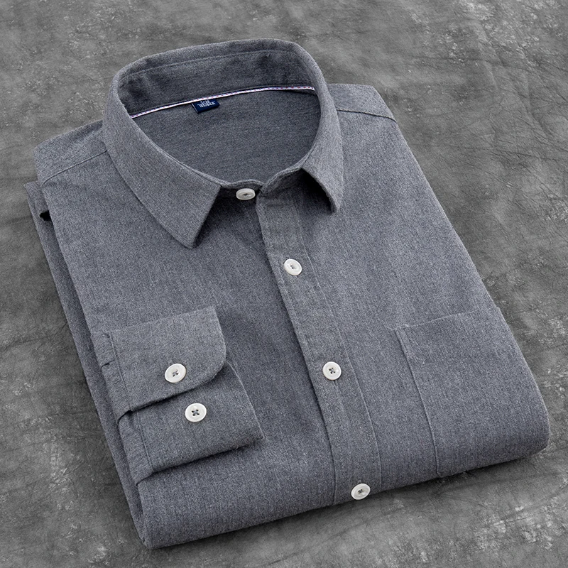 2020 New Fashion 100% Cotton Soft Men Shirt S-4XL Size Long Sleeve Handsome Quality Comfortable Daily Causal Street Wear Clothes 
2020 New Fashion 100% Cotton Soft Men Shirt S-4XL Size Long Sleeve Handsome Quality Comfortable Daily Causal Street Wear Clothes