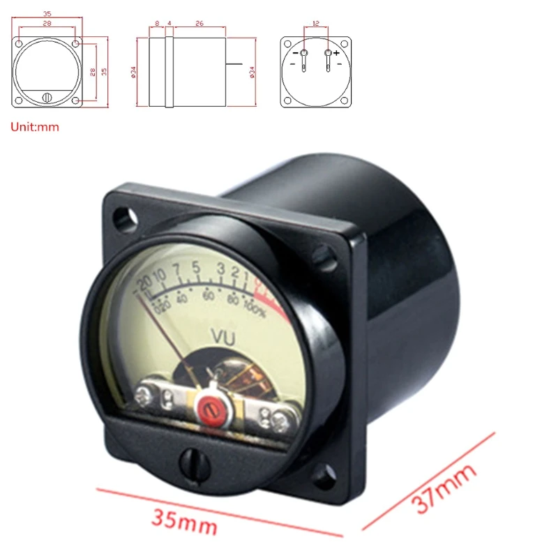 Brand New VU meter Header DB Level Header for Recording with Back light TR-35 X37E
Brand New VU meter Header DB Level Header for Recording with Back light TR-35 X37E