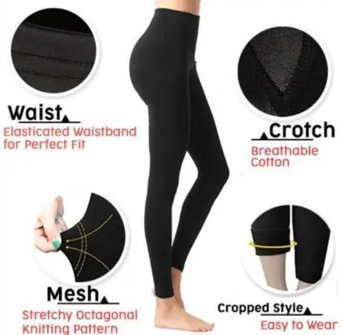 JESSIC Women Tights Slim Stockings Compression Pantyhose Sculpting Sleep Leg Shaper Pants Pantyhose
JESSIC Women Tights Slim Stockings Compression Pantyhose Sculpting Sleep Leg Shaper Pants Pantyhose