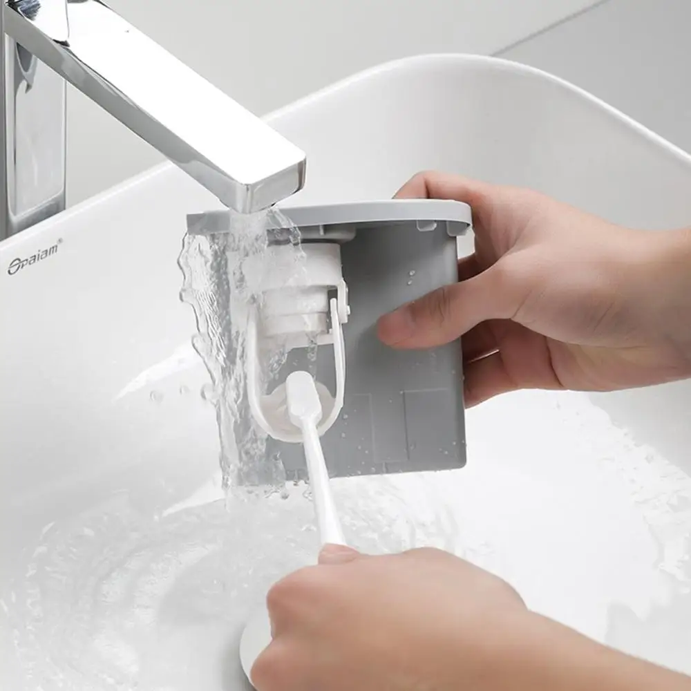 Creative Toothbrush Rack Free Punching Brushing Cup Wall Hanging Bathroom Storage Automatic Toothpaste Squeezing Device
Creative Toothbrush Rack Free Punching Brushing Cup Wall Hanging Bathroom Storage Automatic Toothpaste Squeezing Device