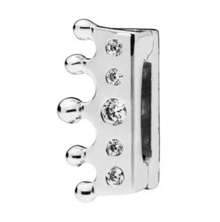 Genuine 925 Sterling Silver Charm Reflexions Royal Crown Clip With Crystal Beads Fit Pan Bracelet & Bangle Diy Jewelry
Genuine 925 Sterling Silver Charm Reflexions Royal Crown Clip With Crystal Beads Fit Pan Bracelet & Bangle Diy Jewelry