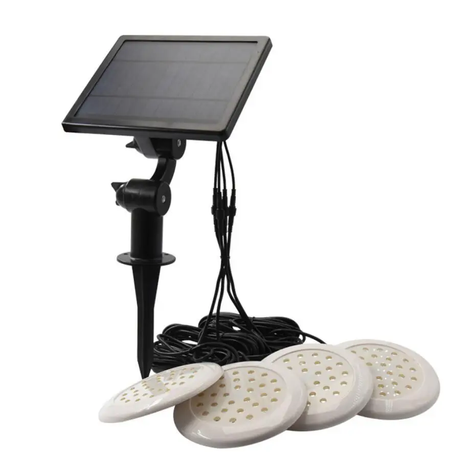 RGB Solar Swimming Pool Lights 4 Ligths 1 Solar Panel Outdoor IP68 Waterproof Solar Power Underwater Light Pond Lamp AC12V
RGB Solar Swimming Pool Lights 4 Ligths 1 Solar Panel Outdoor IP68 Waterproof Solar Power Underwater Light Pond Lamp AC12V