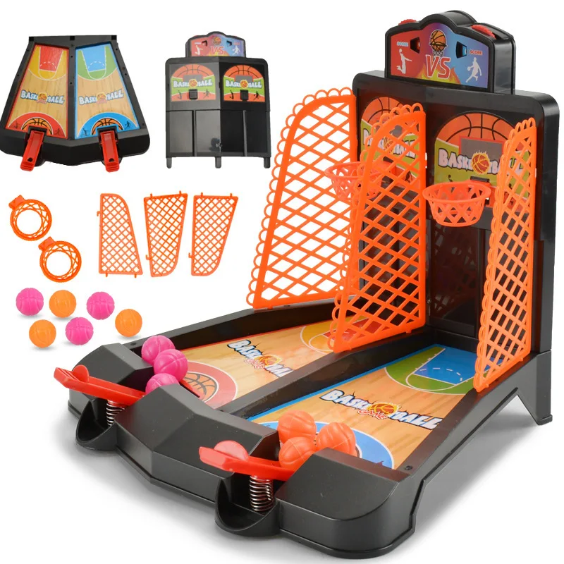 Parent-child Interactive Entertainment Double Finger Ejection Basketball Court Children Toys Boy Desktop Educational Toys
Parent-child Interactive Entertainment Double Finger Ejection Basketball Court Children Toys Boy Desktop Educational Toys