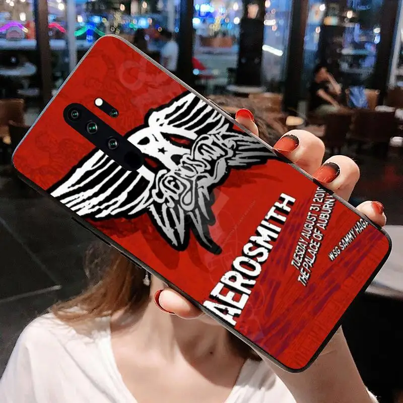 Рок-группы Aerosmith чехол для телефона чехол-накладка Redmi Note 9 8 8T 8A 7 6 6A экшн-камеры Go Pro