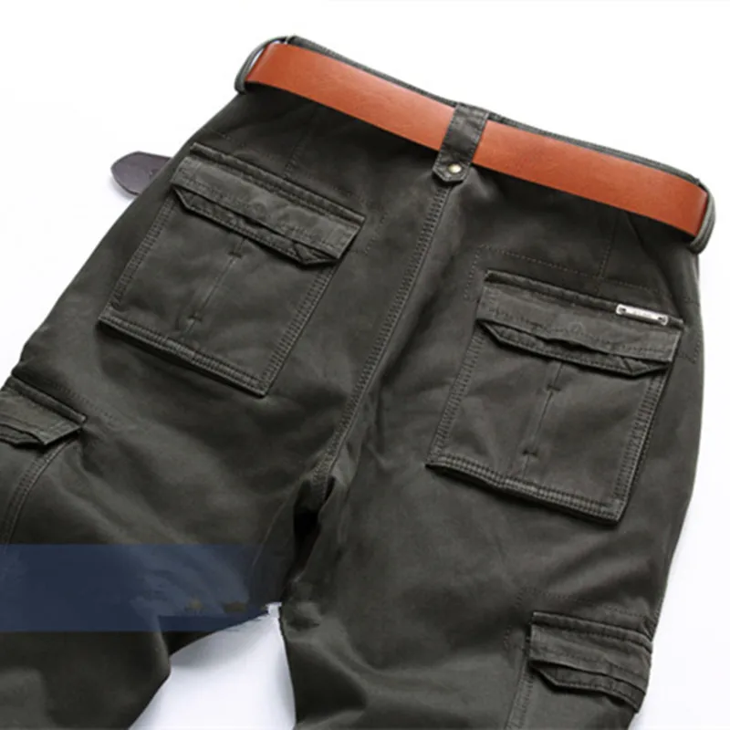 2020 Fleece Warm Winter Cargo Pants Men Loose 6 Pockets Casual Pants Men's Clothes Military Black Khaki Trousers Men
2020 Fleece Warm Winter Cargo Pants Men Loose 6 Pockets Casual Pants Men's Clothes Military Black Khaki Trousers Men