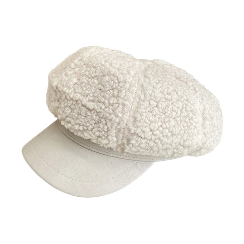Artist Painter Lamb Wool Beret Hat Solid Color Hat Outdoor Leisure Beret Octagonal Hat Classic Autumn Winter Female
Artist Painter Lamb Wool Beret Hat Solid Color Hat Outdoor Leisure Beret Octagonal Hat Classic Autumn Winter Female