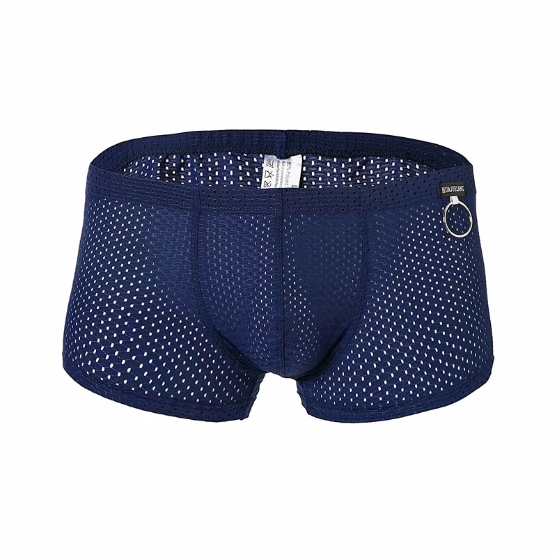 Breathable Mesh Honeycomb Sexy Men Boxers Short Low-rise Male Underwear Lingerie Men Boxershorts Male Trunk Underpants Cueca
Breathable Mesh Honeycomb Sexy Men Boxers Short Low-rise Male Underwear Lingerie Men Boxershorts Male Trunk Underpants Cueca