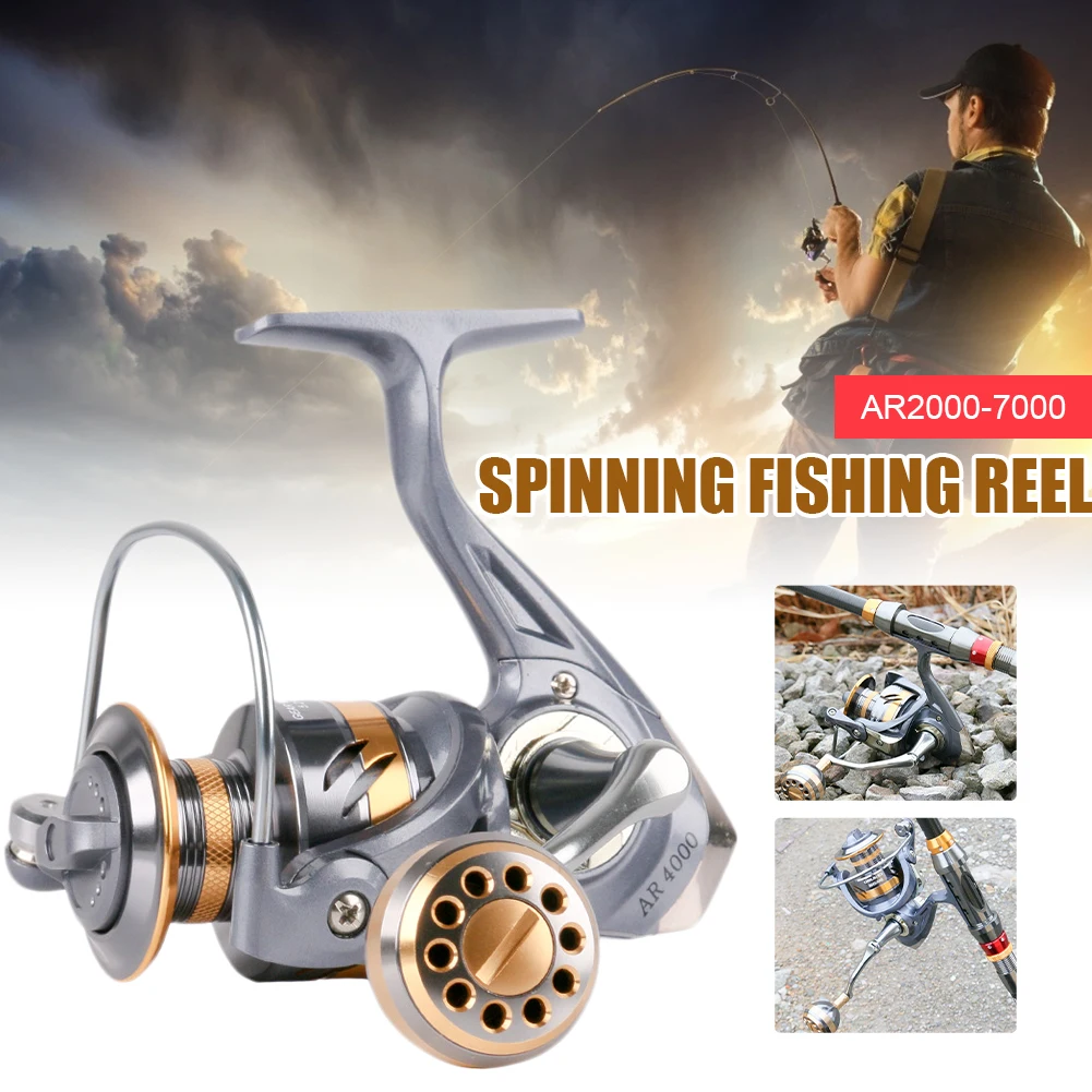 Spinning Fishing Reel 5.2 : 1 Gear Ratio Fishing Reel Carp Fishing Reel for Saltwater Spinning Reels Fishing Accessories
Spinning Fishing Reel 5.2 : 1 Gear Ratio Fishing Reel Carp Fishing Reel for Saltwater Spinning Reels Fishing Accessories