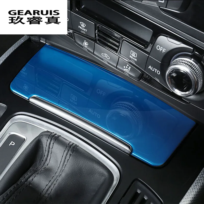 Car Styling switch ignition Handrest Gear panel decoration Cover Stickers Gears Trim For Audi A4 b8 A5 Interior Auto Accessories
Car Styling switch ignition Handrest Gear panel decoration Cover Stickers Gears Trim For Audi A4 b8 A5 Interior Auto Accessories