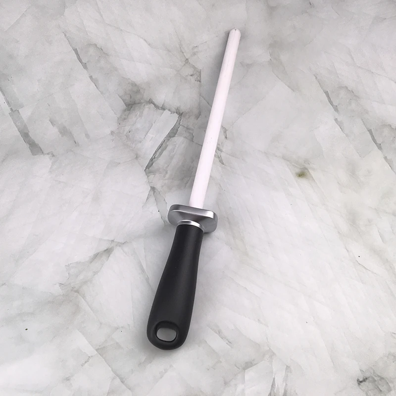 New white corundum knife sharpener sharpener professional durable wear-resistant household kitchen knife sharpening honing tool.
New white corundum knife sharpener sharpener professional durable wear-resistant household kitchen knife sharpening honing tool.