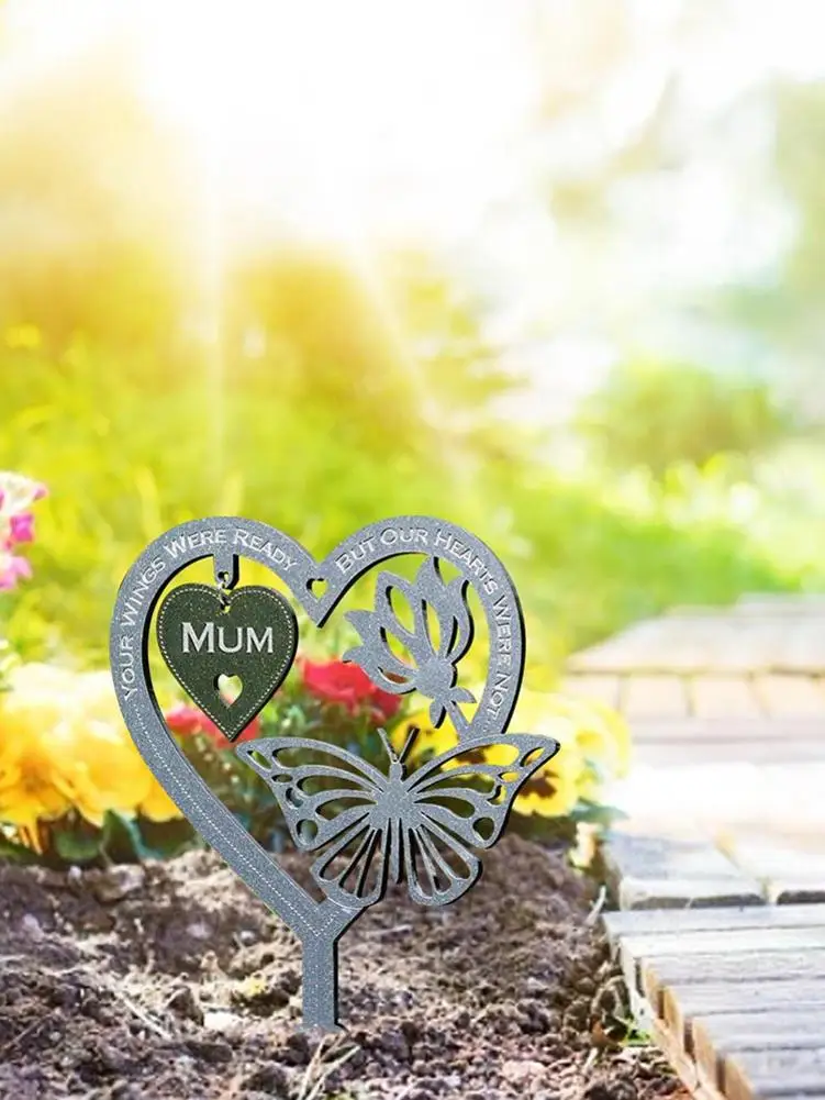 Butterfly Memorial Stake Remembrance Plaque Butterfly Decorative Figurine Yard Garden Stake Ornament Decoration
Butterfly Memorial Stake Remembrance Plaque Butterfly Decorative Figurine Yard Garden Stake Ornament Decoration
