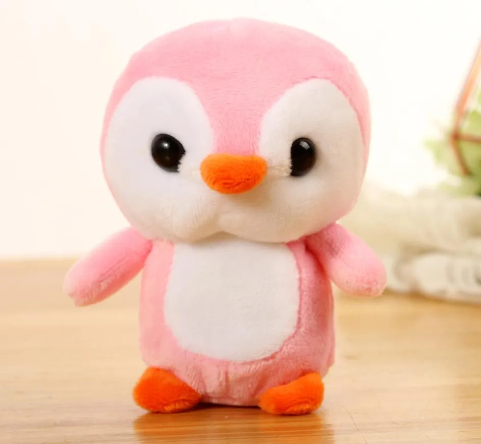 

4colors, little cute 10cm approx. small penguin little Plush Stuffed Toys , gift baby toys