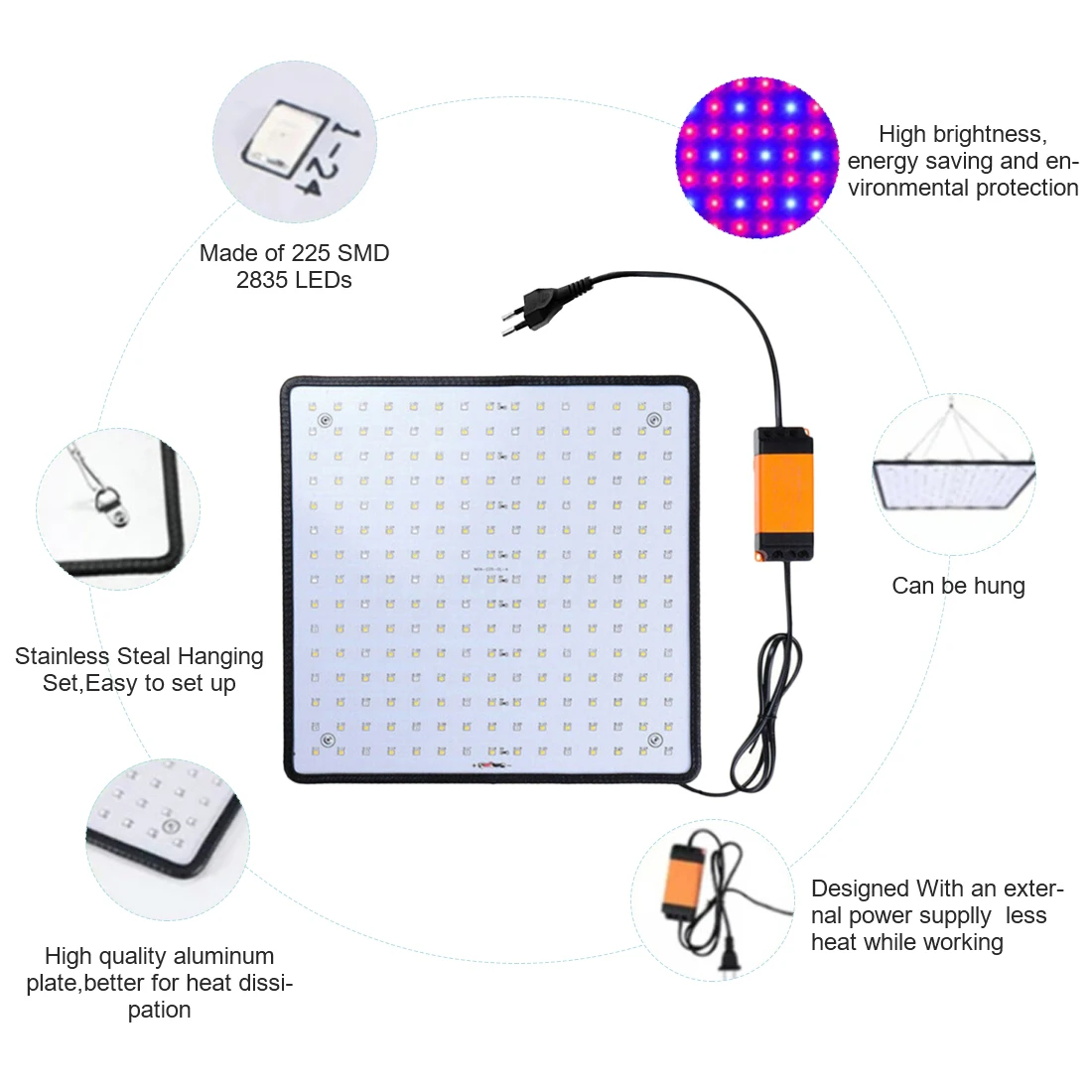Indoor Led 1000W Grow Light Panel Full Spectrum Phyto Lamp For Flowers Lamp For Plants Warm White Red Leds Fitolamp Grow Tent
Indoor Led 1000W Grow Light Panel Full Spectrum Phyto Lamp For Flowers Lamp For Plants Warm White Red Leds Fitolamp Grow Tent
