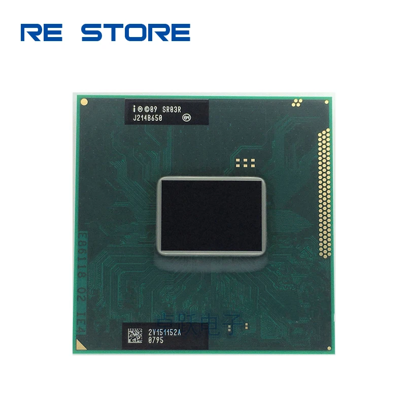 Процессор Intel i7 SR03R 2640 м 2 8 ГГц двухъядерный 4 Мб кэш памяти TDP 35 Вт 32 нм гнездо для