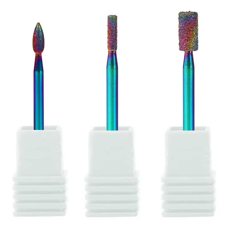 3 pieces/set Rainbow Corundum Nail Drill Bit 3/32" Rotary Stone Burr Manicure Cutters Drill Accessories Nail Art Tool Nail Mills
3 pieces/set Rainbow Corundum Nail Drill Bit 3/32" Rotary Stone Burr Manicure Cutters Drill Accessories Nail Art Tool Nail Mills