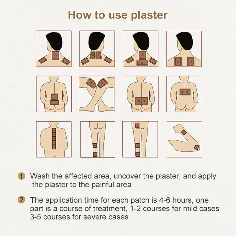 6bags Magnetic Therapy Pain Relief Patch Shoulders Cervical Lumbar Spine Knee Joints Analgesic Medical Plaster Health Care D3651
6bags Magnetic Therapy Pain Relief Patch Shoulders Cervical Lumbar Spine Knee Joints Analgesic Medical Plaster Health Care D3651
