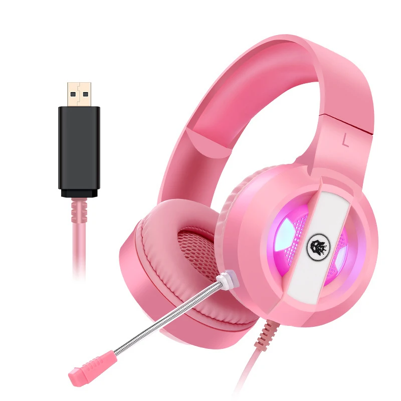 Gaming Headsets Gamer Headphones 7.1 Surround Sound Stereo Wired Earphones USB Microphone Bule Light PC Laptop Game Headset
Gaming Headsets Gamer Headphones 7.1 Surround Sound Stereo Wired Earphones USB Microphone Bule Light PC Laptop Game Headset