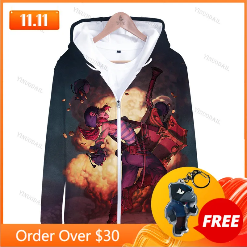 Cartoon Star, Jacket Tops Teen Clothes Shoot Kids Hoodies Leon Browlers 3D Print Hoodie Boys Girls Harajuku Sweatshirt 
Cartoon Star, Jacket Tops Teen Clothes Shoot Kids Hoodies Leon Browlers 3D Print Hoodie Boys Girls Harajuku Sweatshirt