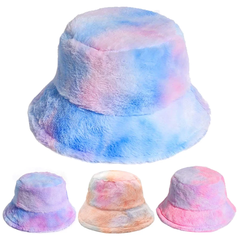 Fashion Women Winter Faux Fur Fluffy Bucket Hats Tie Dye Outdoor Warm Sun Hat Soft Velvet Furly Fisherman Cap Lady Panama Female
Fashion Women Winter Faux Fur Fluffy Bucket Hats Tie Dye Outdoor Warm Sun Hat Soft Velvet Furly Fisherman Cap Lady Panama Female