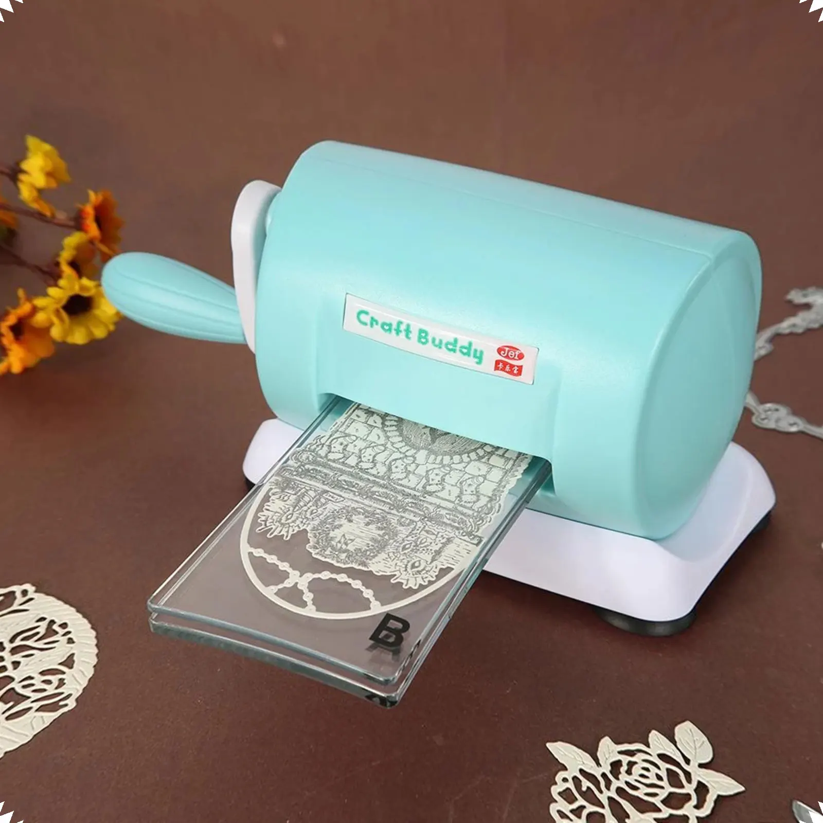 Die Cutting Embossing Machine Scrapbooking Paper Cutter Embossing Dies Home DIY Tool Cutter Paper Carving Scrapbooking Art Craft
Die Cutting Embossing Machine Scrapbooking Paper Cutter Embossing Dies Home DIY Tool Cutter Paper Carving Scrapbooking Art Craft