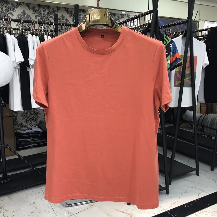 2021 summer fashion casual short-sleeved cotton T-shirt hot new top round collar T-shirt NKYF73
2021 summer fashion casual short-sleeved cotton T-shirt hot new top round collar T-shirt NKYF73