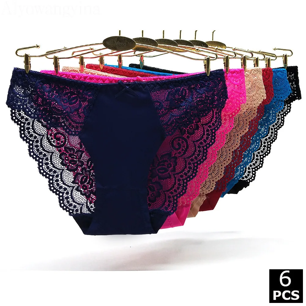 Alyowangyina 6 pcs/lot 6 colour Cotton Panty Solid Women's Panties Comfort Underwear Briefs Women Sexy Panty Intimates 89461
Alyowangyina 6 pcs/lot 6 colour Cotton Panty Solid Women's Panties Comfort Underwear Briefs Women Sexy Panty Intimates 89461