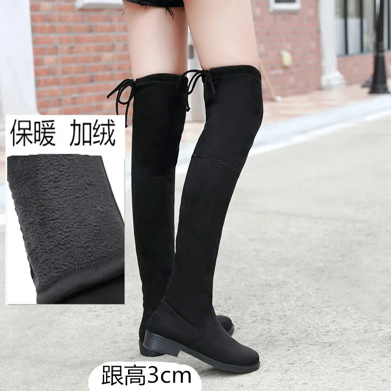 Women's long boots over the knee 2020 new high tube flat bottom elastic thin Knight thin winter Plush autumn winter
Women's long boots over the knee 2020 new high tube flat bottom elastic thin Knight thin winter Plush autumn winter