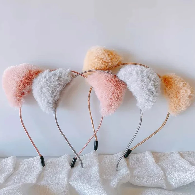 Lovely Cat Ear Hair Wear Girls Boys Anime Cosplay Costume Plush Cat Fur Ear Hairband Night Party Club Bar Decorate Headbands
Lovely Cat Ear Hair Wear Girls Boys Anime Cosplay Costume Plush Cat Fur Ear Hairband Night Party Club Bar Decorate Headbands