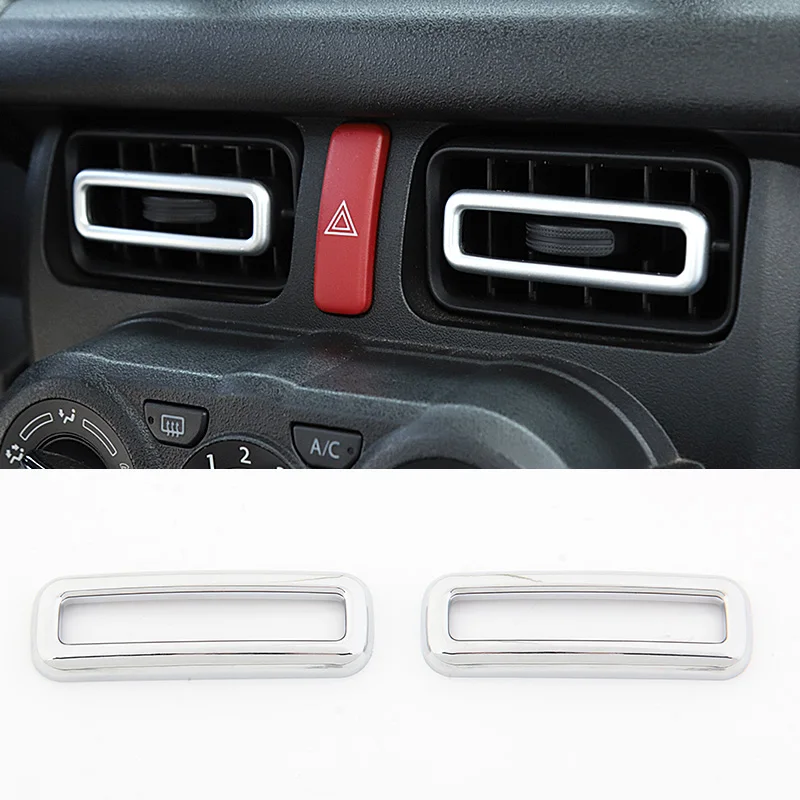 

Sportme Car Interior Mouldings Central Console Air Outlet Trim Sticker For 2019-2020 Suzuki Jimny JB74 JB64 Air Vent Frame