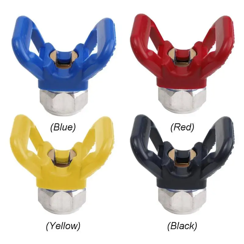 Durable Spray Gun Tip Nozzle High Pressure Airless Paint Spraying Machine Guard Power Tool Replacement Accessories
Durable Spray Gun Tip Nozzle High Pressure Airless Paint Spraying Machine Guard Power Tool Replacement Accessories
