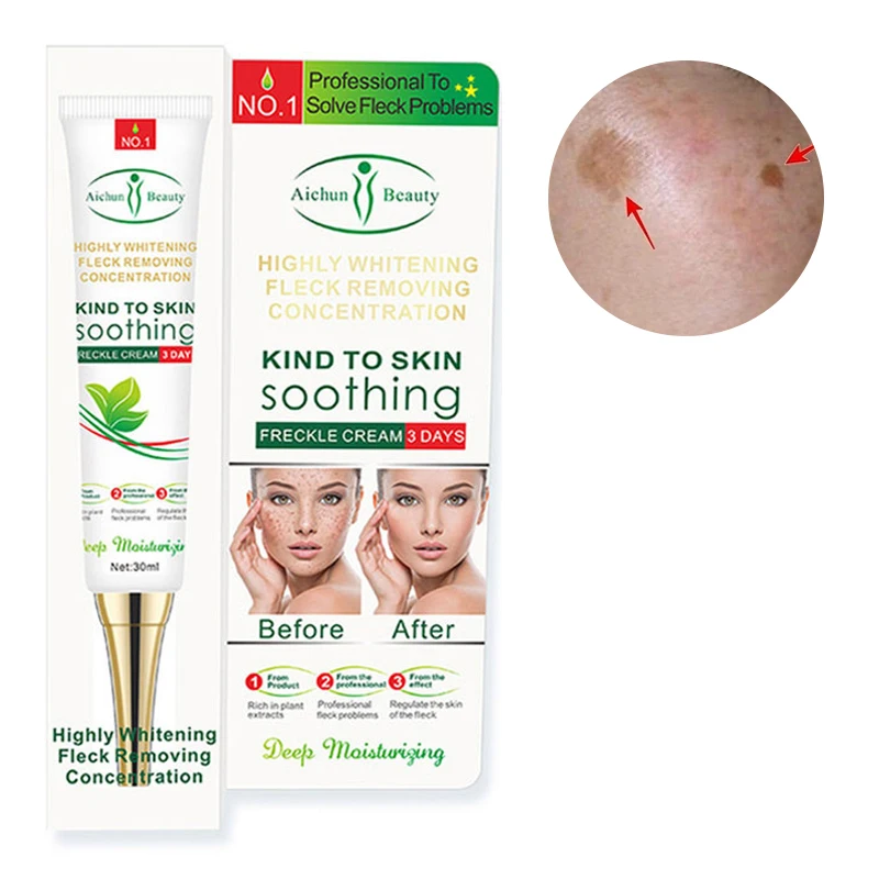 Freckle Cream Whitening Remove Chloasma Acne Spots Melanin Brighten Moisturizing Lifting Firm Repair Nourishing Skin Care 30ml
Freckle Cream Whitening Remove Chloasma Acne Spots Melanin Brighten Moisturizing Lifting Firm Repair Nourishing Skin Care 30ml