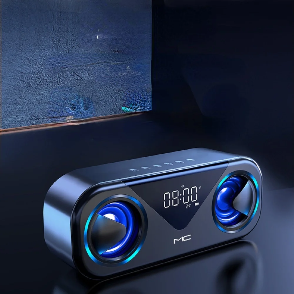 Wireless Portable Speakers Bluetooth-compatible Home Mini Speaker 3D Surround High Volume Effect Home Theater Music Subwoofer
Wireless Portable Speakers Bluetooth-compatible Home Mini Speaker 3D Surround High Volume Effect Home Theater Music Subwoofer