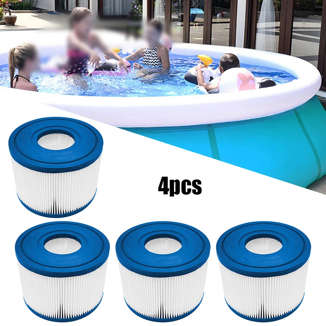 4pcs Pool Filters Cartridge For Intex S1 Type Spa Filter Cartridges Bubble Clean Filters Hot Tub Pool Spa Keep Water Clean Fresh
4pcs Pool Filters Cartridge For Intex S1 Type Spa Filter Cartridges Bubble Clean Filters Hot Tub Pool Spa Keep Water Clean Fresh