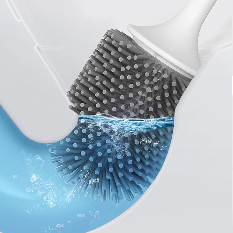 Silicone Toilet Brush For WC Accessories Drainable Toilet Brush Wall-Mounted Cleaning Tools Home Bathroom Accessories Sets
Silicone Toilet Brush For WC Accessories Drainable Toilet Brush Wall-Mounted Cleaning Tools Home Bathroom Accessories Sets