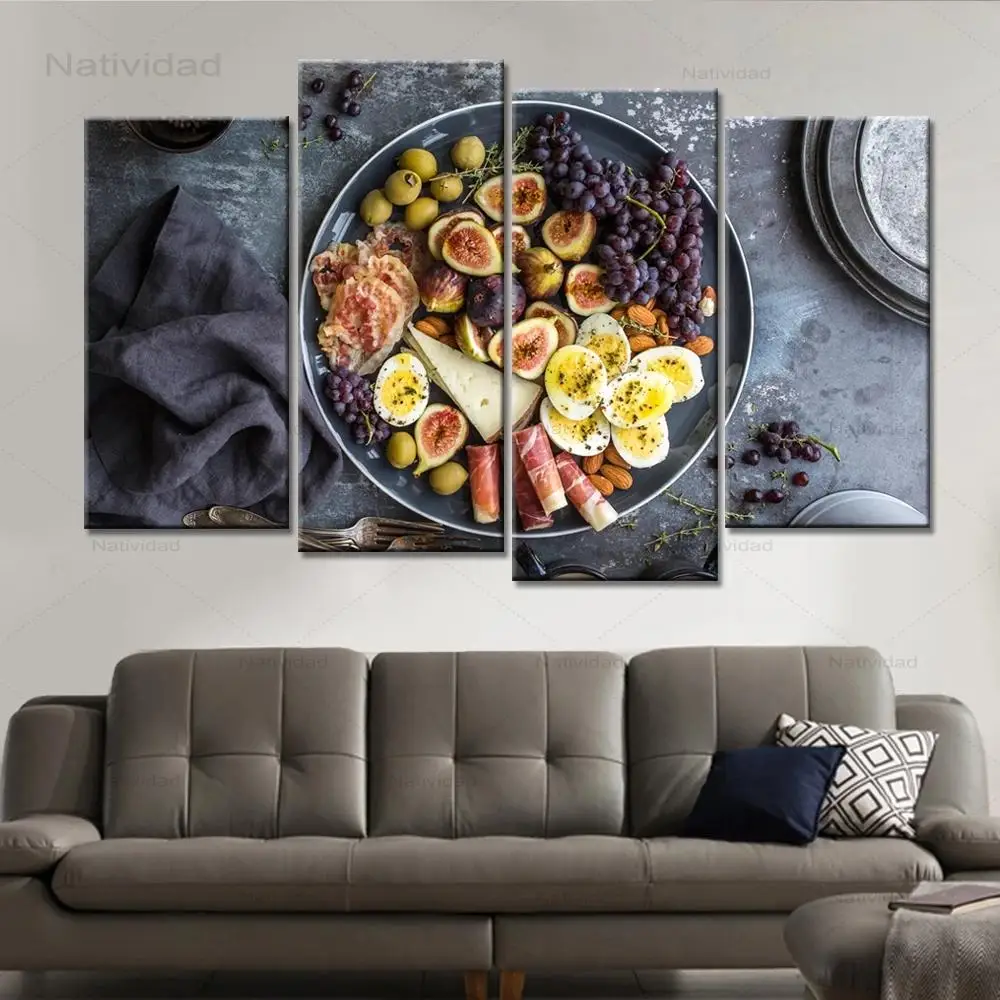 Posters and Prints Nordic 4 Pieces Hd Print Fruit Food Wall Art Pictures for Living Room and Kitchen Home Decoration No Frame
Posters and Prints Nordic 4 Pieces Hd Print Fruit Food Wall Art Pictures for Living Room and Kitchen Home Decoration No Frame