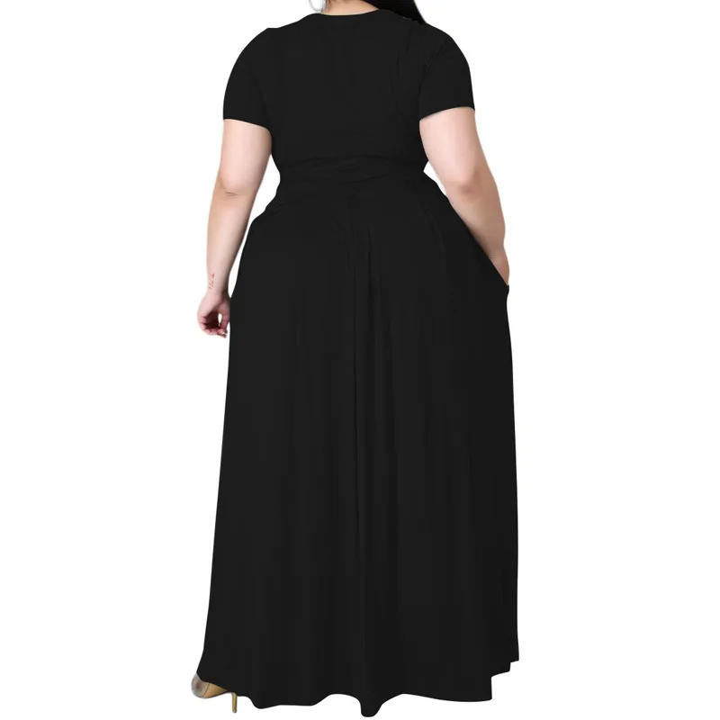 Plus Size Women's Fashion Casual Temperament Suit Summer 2021 Tie-dye Pure Color Short Sleeve Long Skirt Two-piece Suit
Plus Size Women's Fashion Casual Temperament Suit Summer 2021 Tie-dye Pure Color Short Sleeve Long Skirt Two-piece Suit